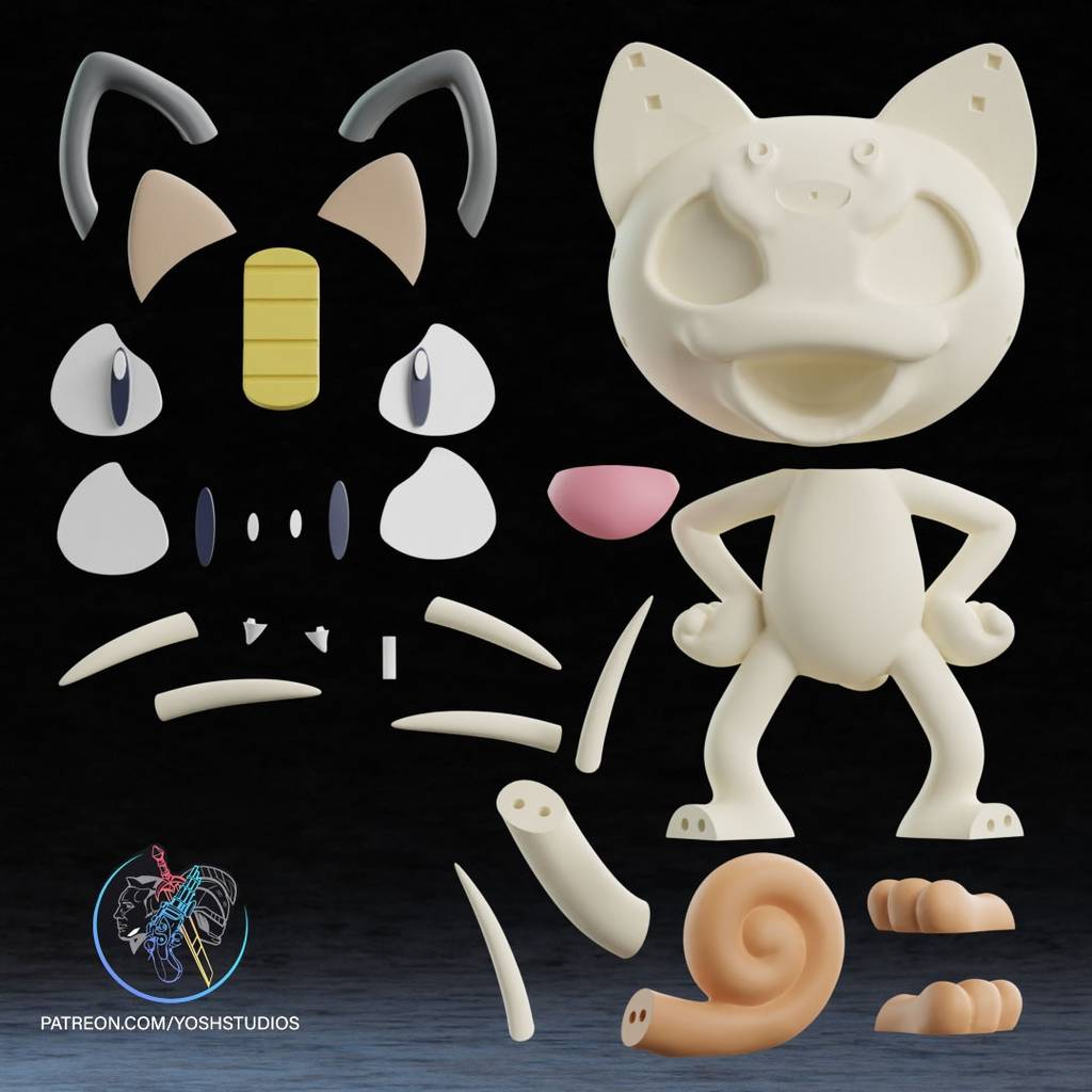 图片[2]-Yosh 精灵宝可梦 喵喵-P站图纸收藏馆