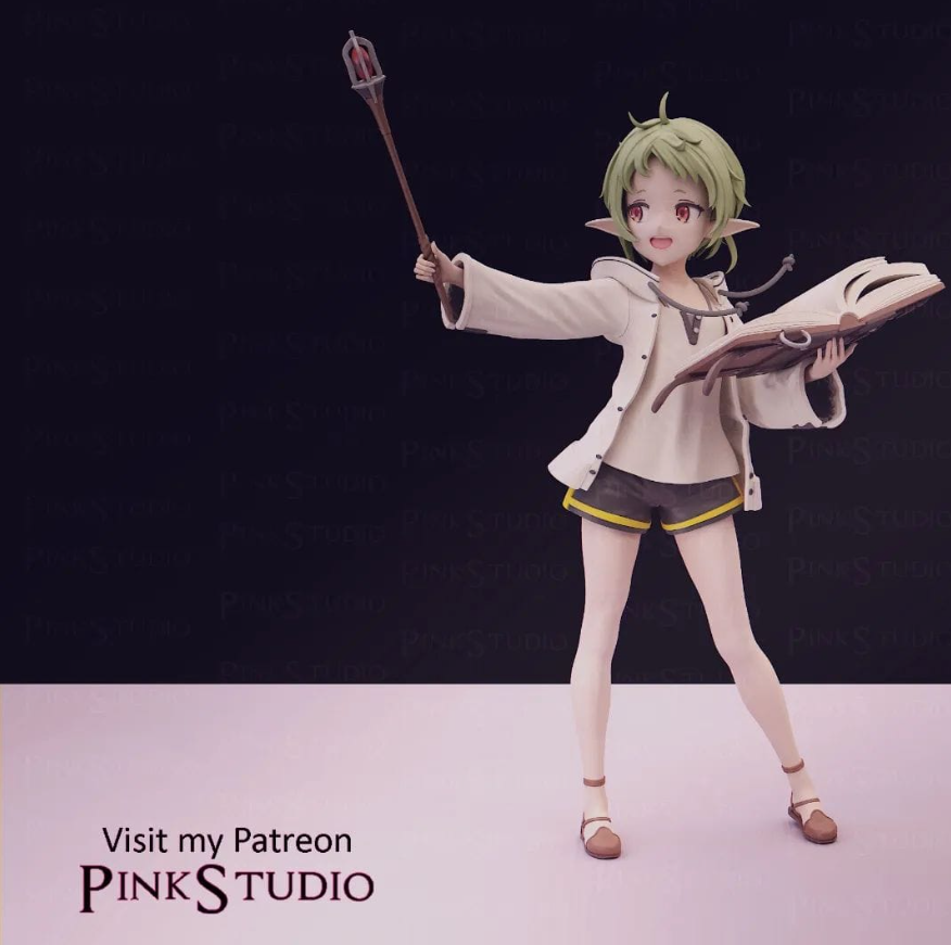 Pink Studio 无职转生 希露菲叶特·格雷拉特-P站图纸收藏馆