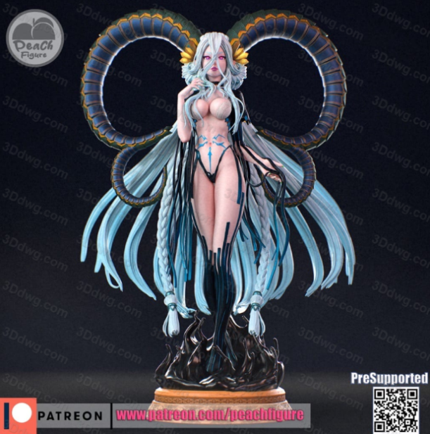 Peach Figure 命运-冠位指定 提亚马特-P站图纸收藏馆