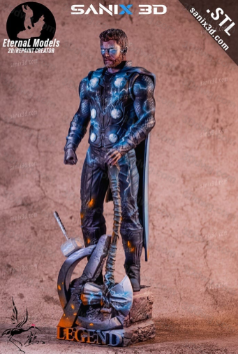 Sanix3d 漫威 雷神托尔-P站图纸收藏馆