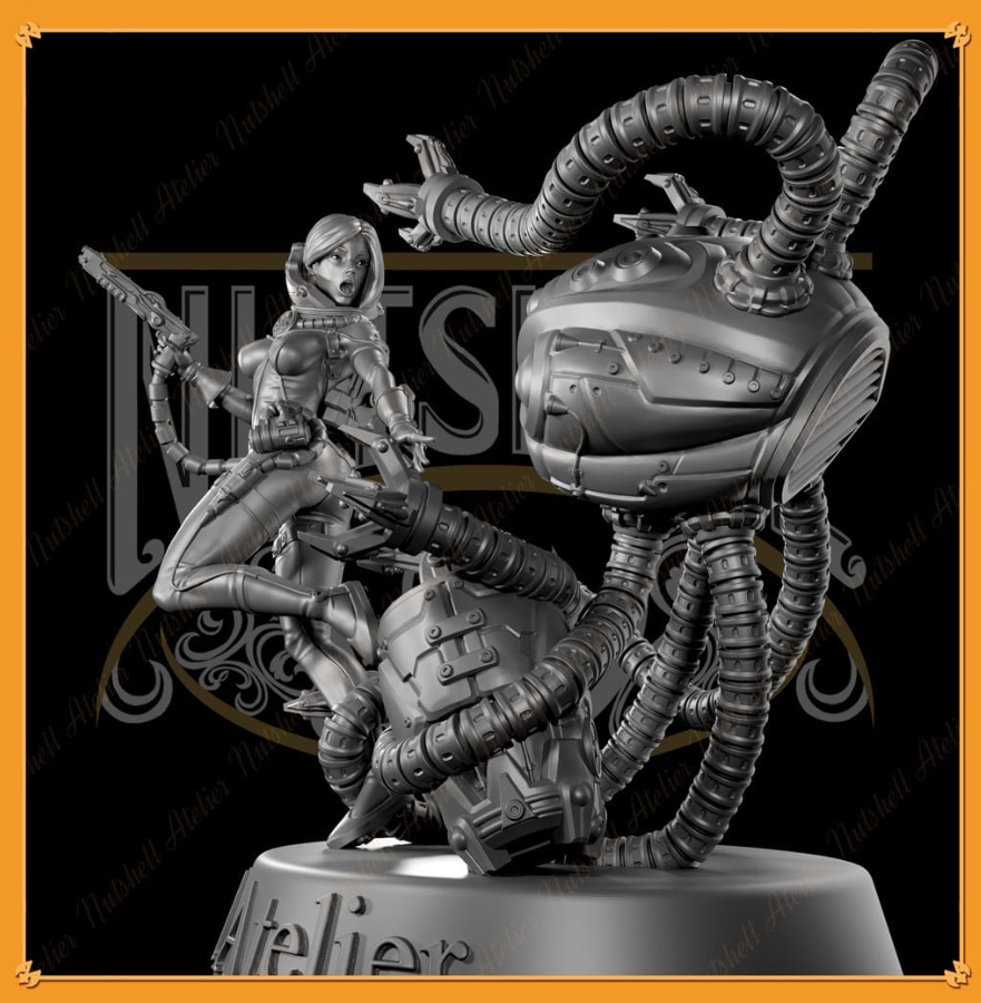 Nutshell Atelier 太空女孩和怪物-P站图纸收藏馆