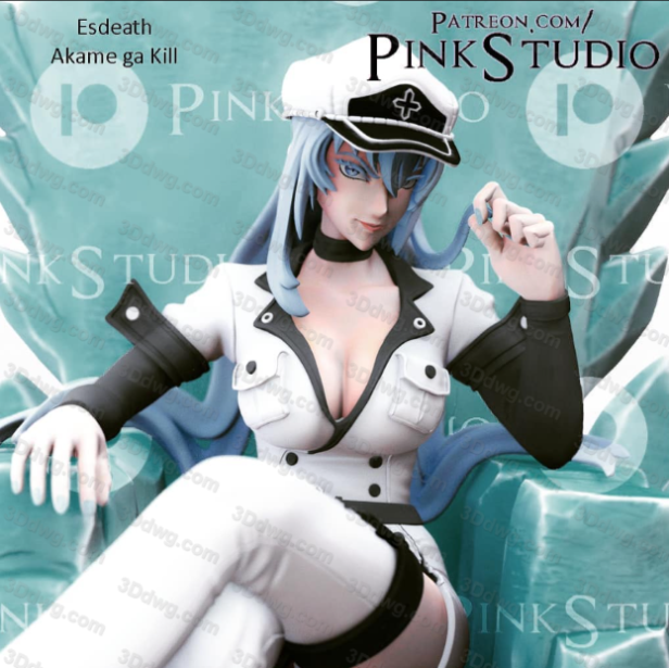 Pink Studio 斩·赤红之瞳 艾斯德斯-P站图纸收藏馆