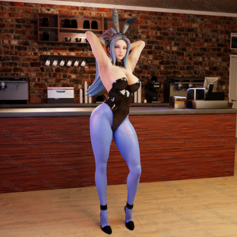 QB Works 兔女郎-P站图纸收藏馆