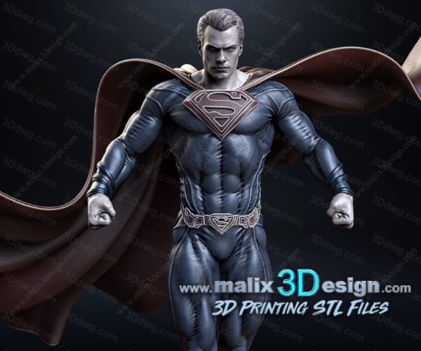 Sanix3d DC漫画 超人-P站图纸收藏馆