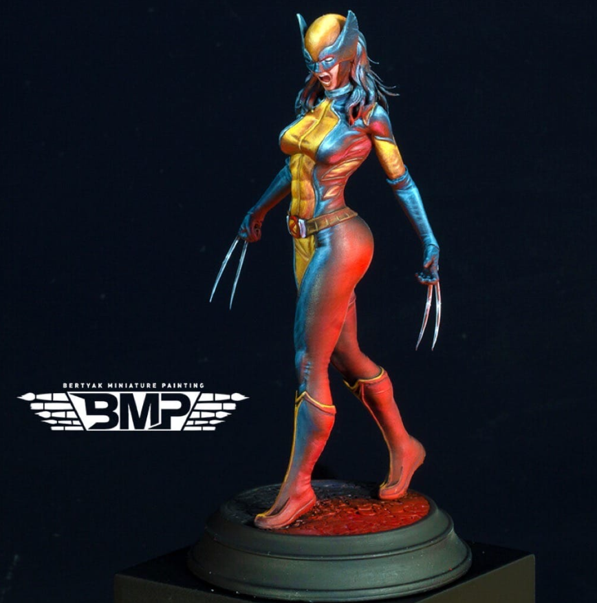 Sanix3d 漫威 克隆人X-23-P站图纸收藏馆