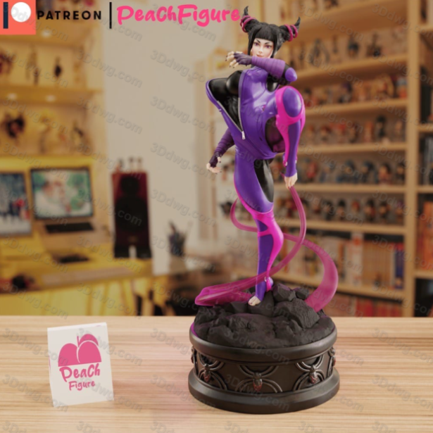 Peach Figure 街头霸王 韩蛛俐-P站图纸收藏馆