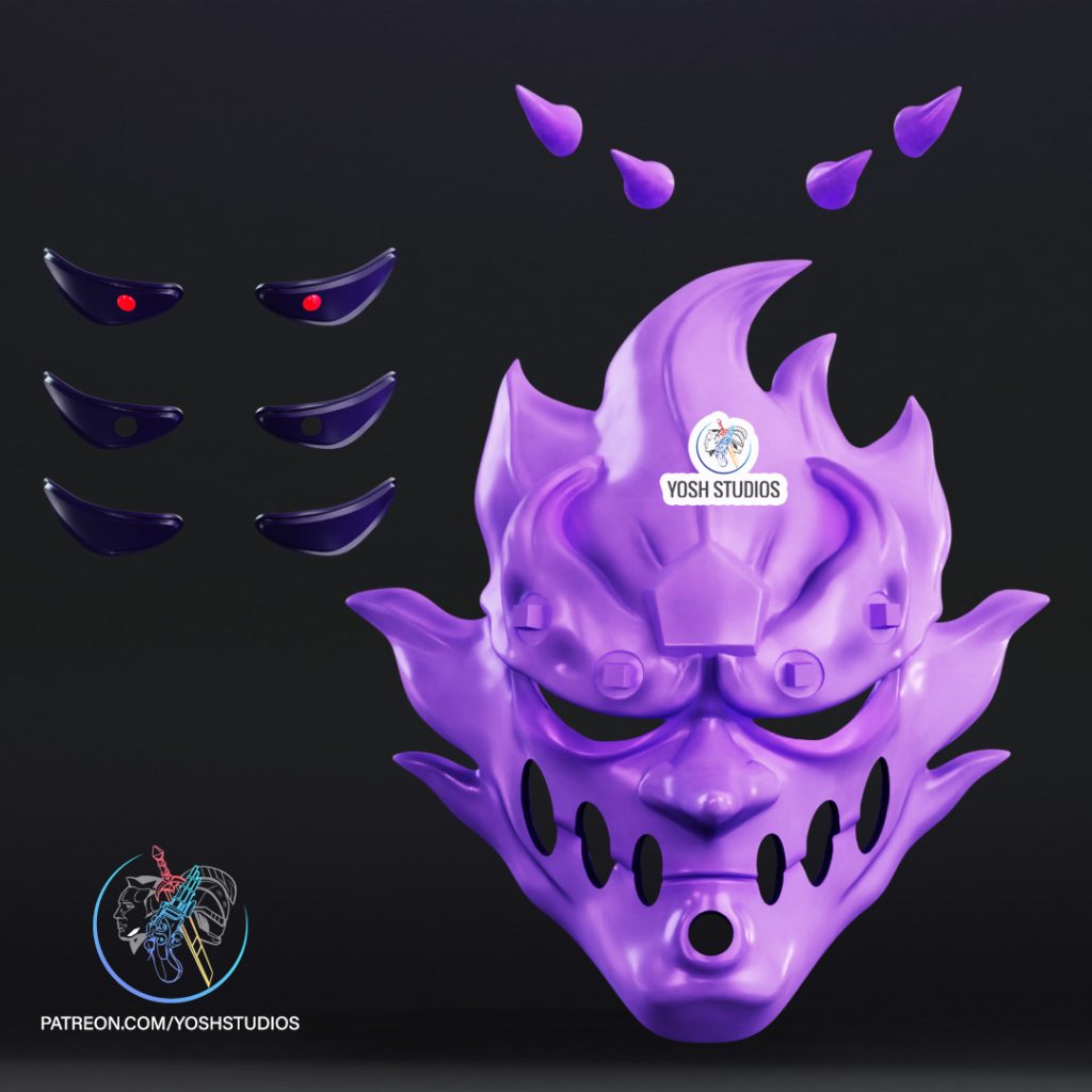图片[3]-Yosh Naruto Susano Mask-P站图纸收藏馆