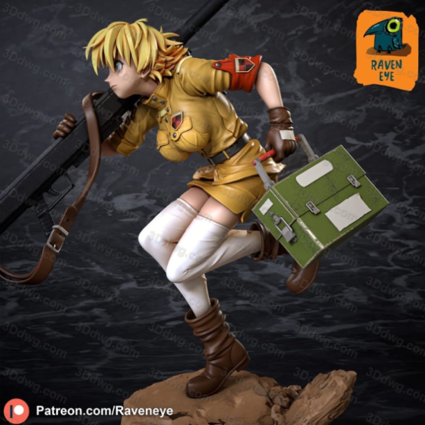 Raven Eye 皇家国教骑士团 塞拉斯·维多利亚-P站图纸收藏馆