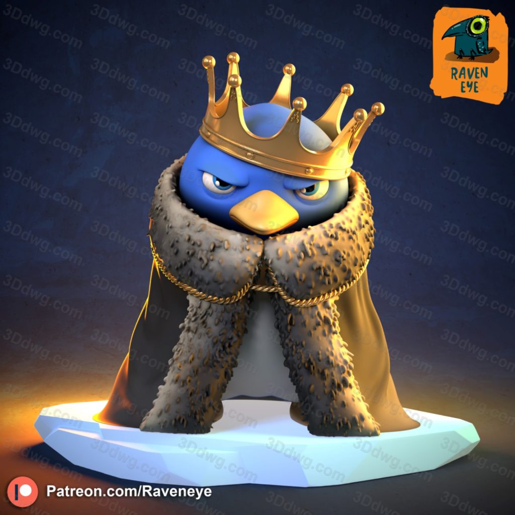 Raven Eye 超级马里奥 企鹅国王-P站图纸收藏馆