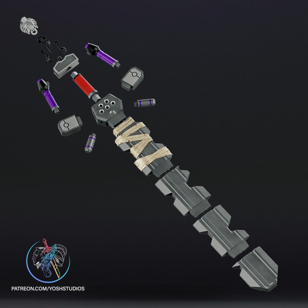 图片[2]-Yosh Fenrir Keyblade-P站图纸收藏馆