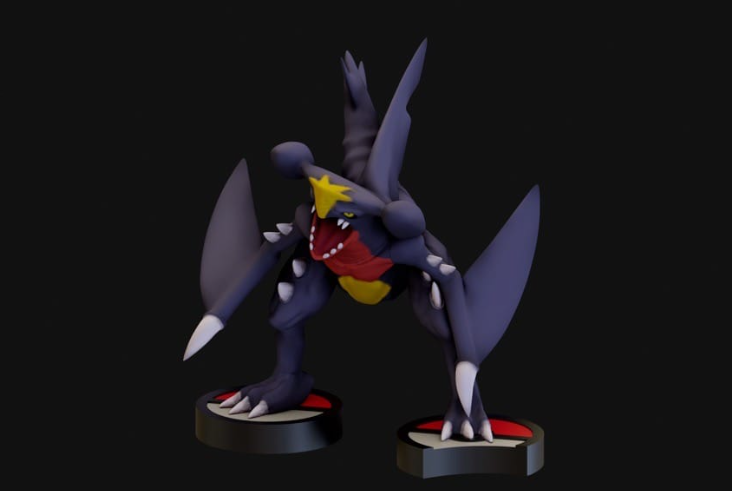 PgGasta 精灵宝可梦 烈咬陆鲨-P站图纸收藏馆