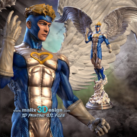 Sanix3d 漫威 沃伦·肯尼思·沃辛顿三世-P站图纸收藏馆