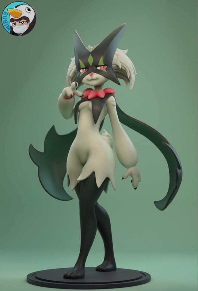 图片[1]-Rubim 精灵宝可梦 魔幻假面喵-P站图纸收藏馆