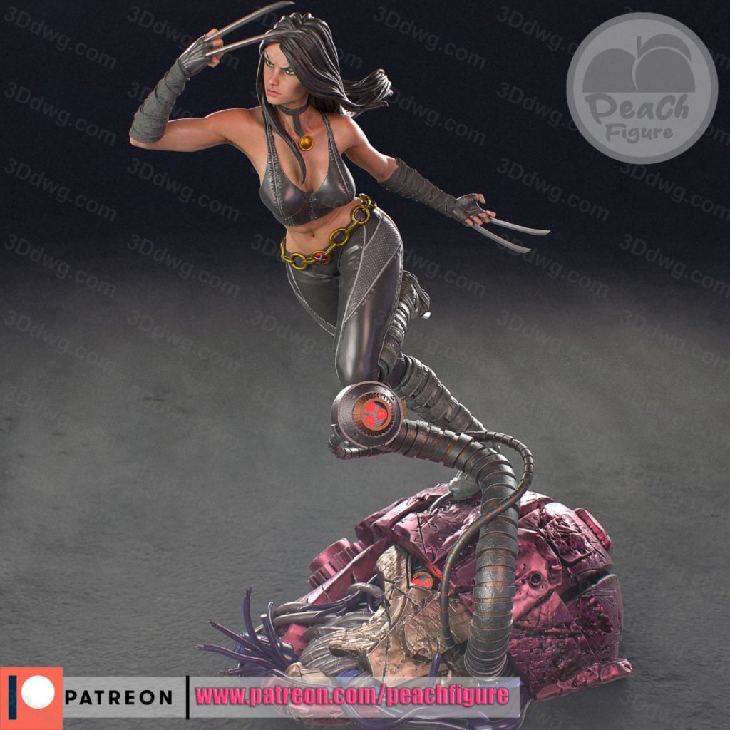 Peach Figure 漫威 金刚狼 克隆人X-23-P站图纸收藏馆