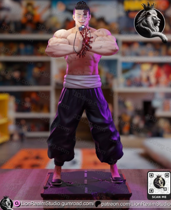 LionRealm 咒术回战 东堂葵-P站图纸收藏馆