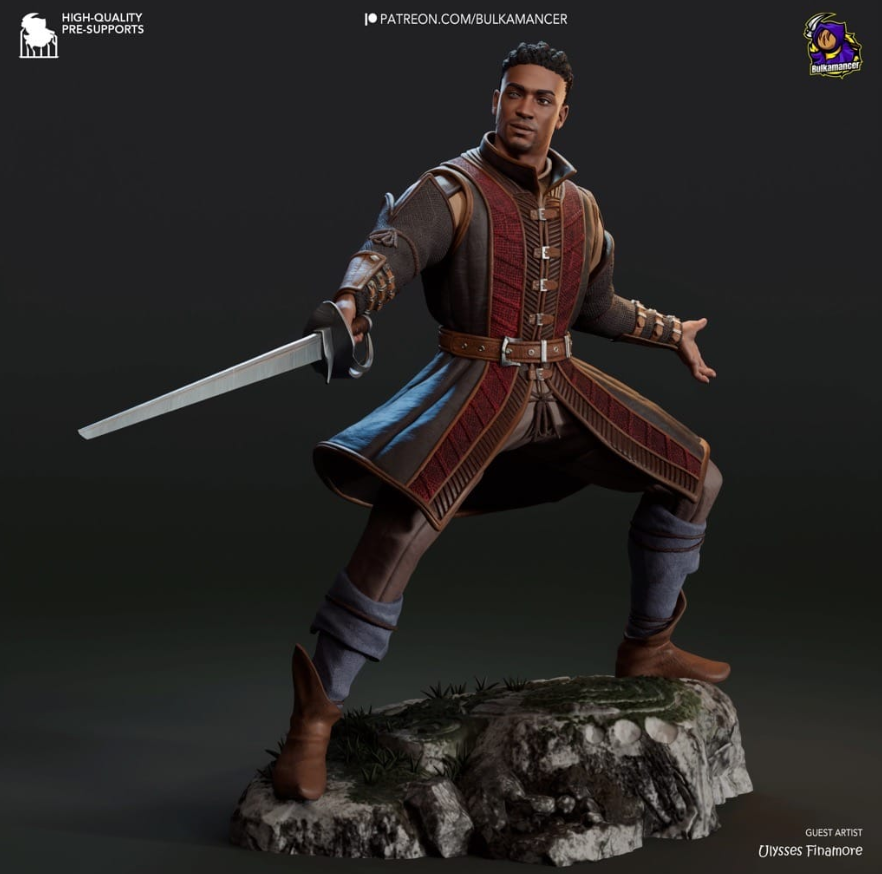 Bulkamancer 博德之门 边境之刃威尔-P站图纸收藏馆