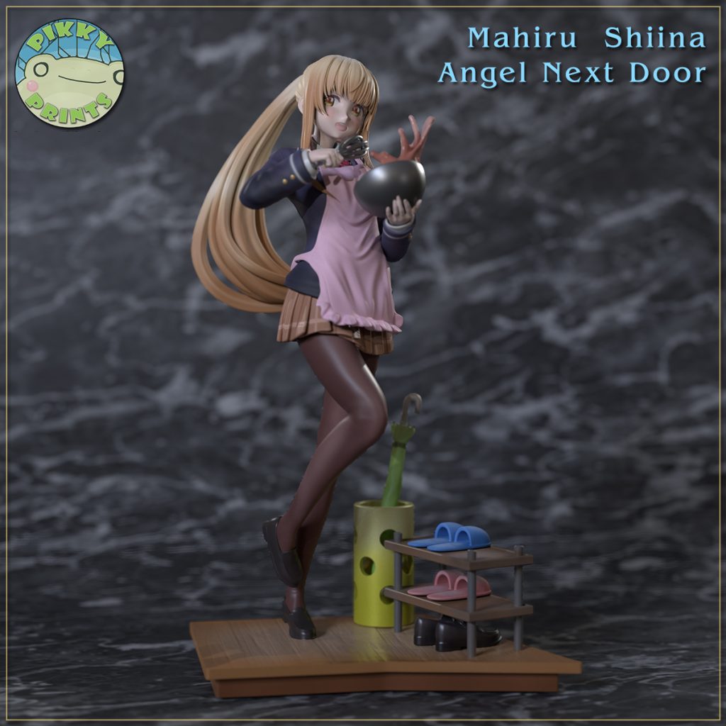 Pikitty 关于我在无意间被隔壁的天使变成废柴这件事 椎名真昼-P站图纸收藏馆