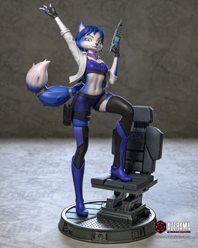 Azerama 星际火狐 蓝狐krystal-P站图纸收藏馆