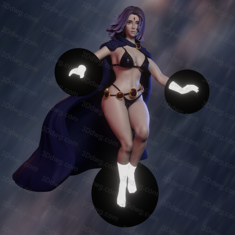 QB Works DC漫画 渡鸦-P站图纸收藏馆