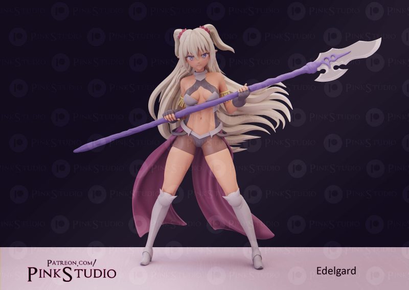 Pink Studio 异世界魔王与召唤少女的奴隶魔术 艾德露卡尔特-P站图纸收藏馆
