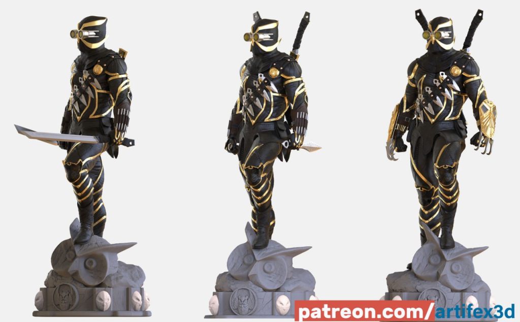 Artifex3d DC漫画 利爪-P站图纸收藏馆