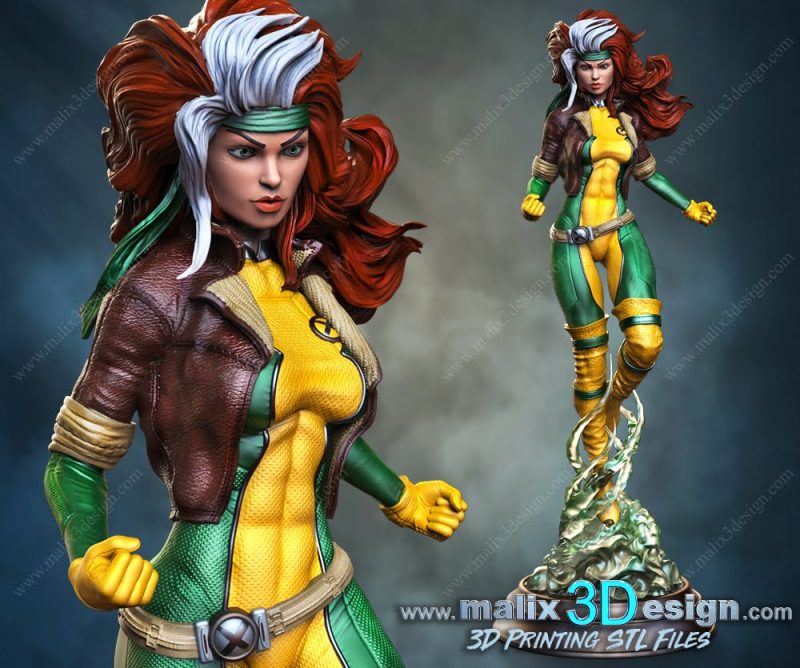 Sanix3d 漫威 罗刹女-P站图纸收藏馆