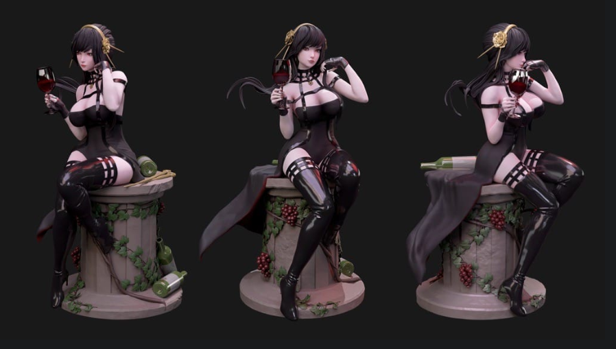 NYMPHA 3D 间谍过家家 约尔·福杰-P站图纸收藏馆