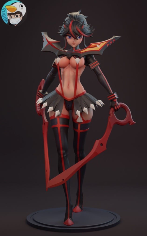 Rubim 斩服少女 缠流子-P站图纸收藏馆