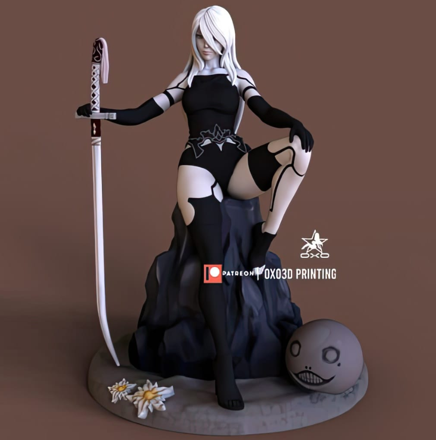 OXO3D 机械纪元 尼尔-P站图纸收藏馆