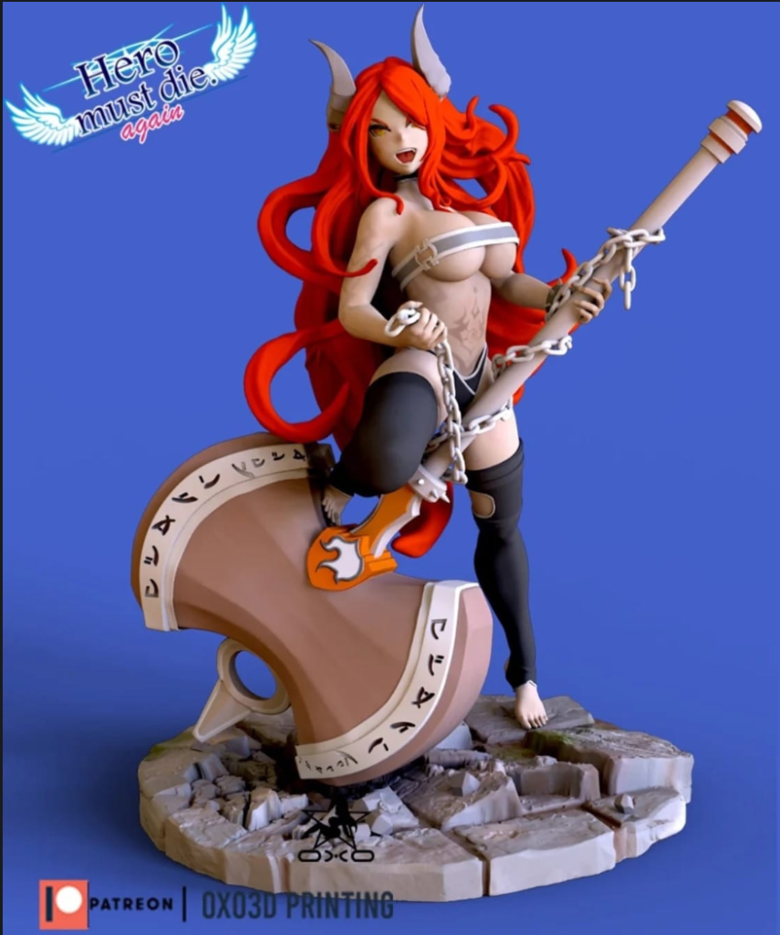 OXO3D 勇者必须再死 Naomi-P站图纸收藏馆