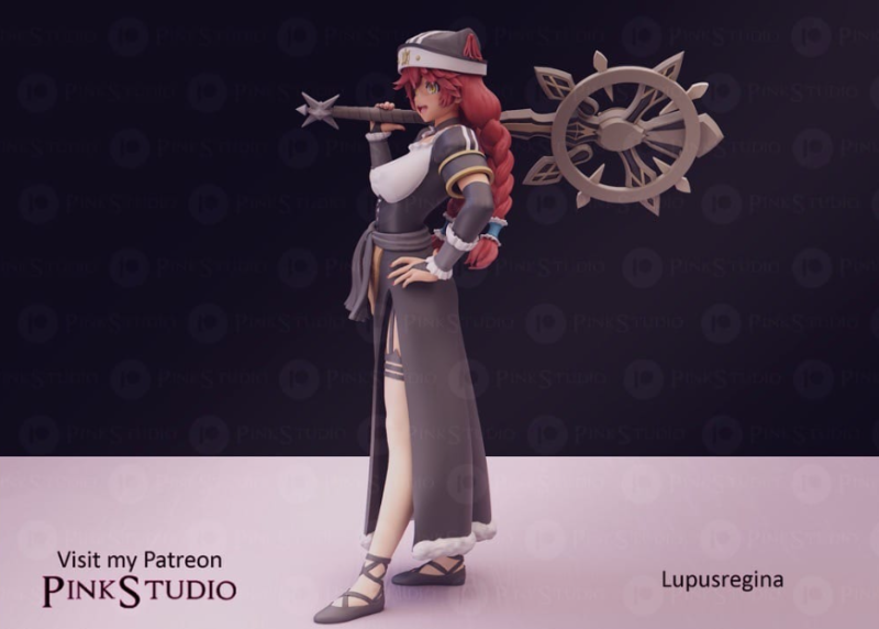 Pink Studio 不死者之王 露普斯蕾琪娜·贝塔-P站图纸收藏馆