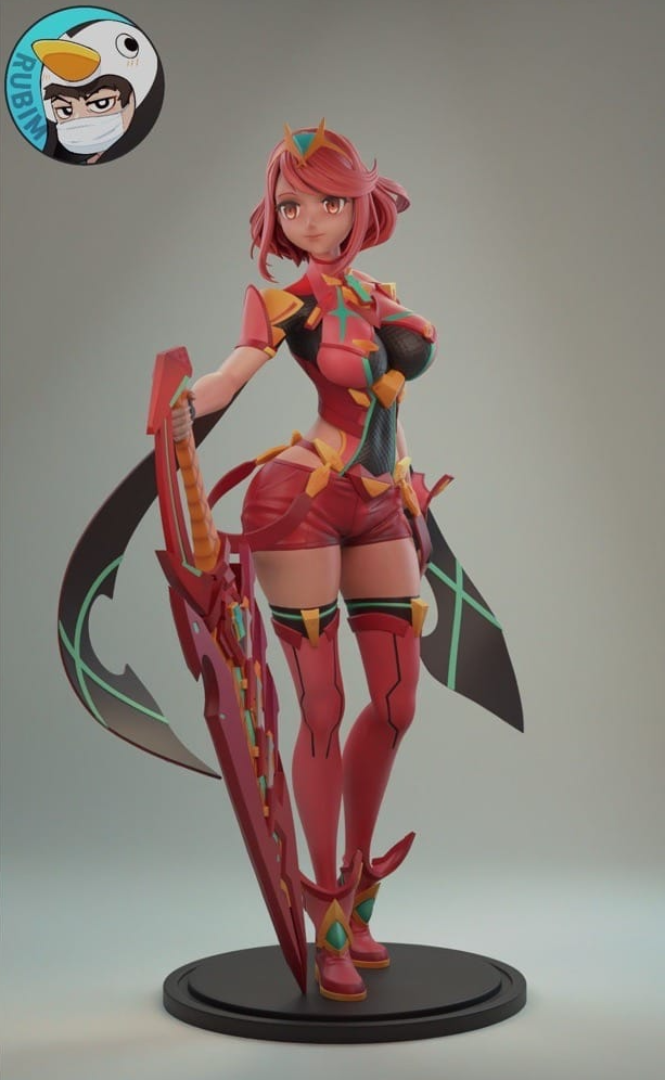 Rubim 异度之刃 焰-P站图纸收藏馆