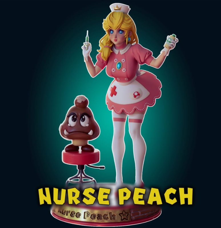 Officer Rhu 超级马里奥 碧琪公主-P站图纸收藏馆