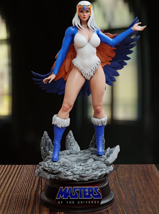 BrunoArt3D 宇宙的巨人希曼 鹦鹉仙子-P站图纸收藏馆