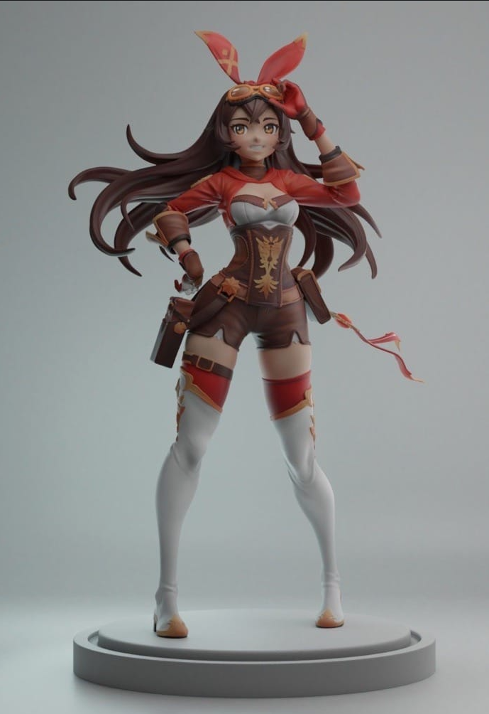 Rubim 原神 安柏-P站图纸收藏馆