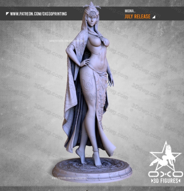 OXO3D 塞尔达传说 黄昏公主-P站图纸收藏馆