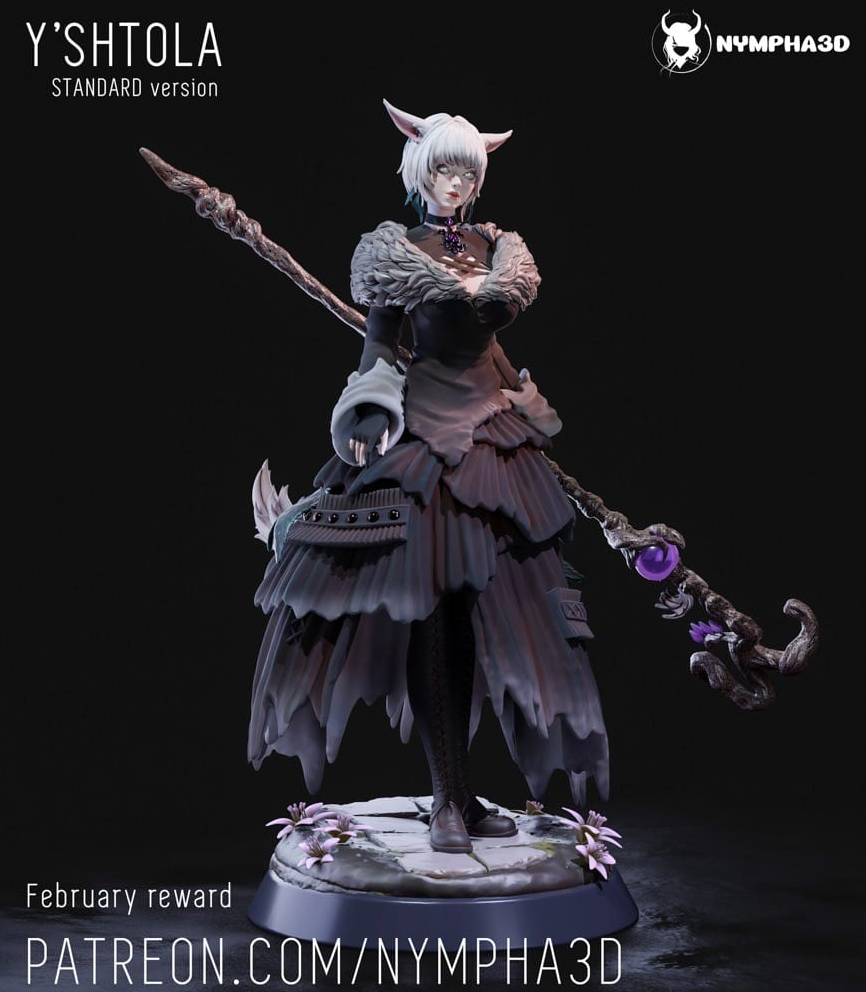 NYMPHA 3D 最终幻想 雅修特拉-P站图纸收藏馆