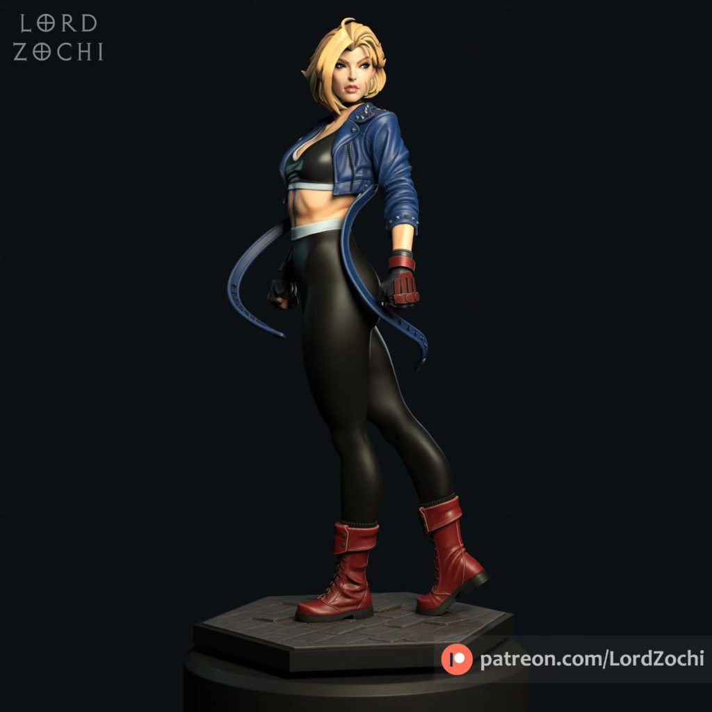 街头霸王 嘉米·怀特-P站图纸收藏馆