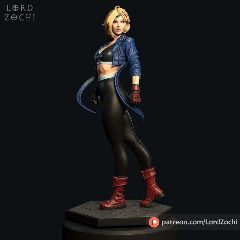 街头霸王 嘉米·怀特-P站图纸收藏馆