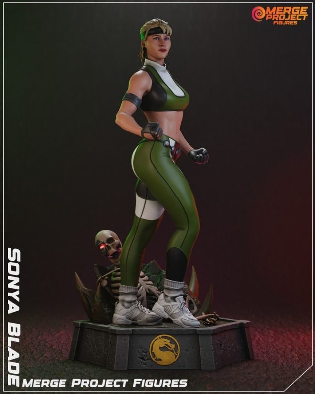 MPF 真人快打 索尼娅-P站图纸收藏馆