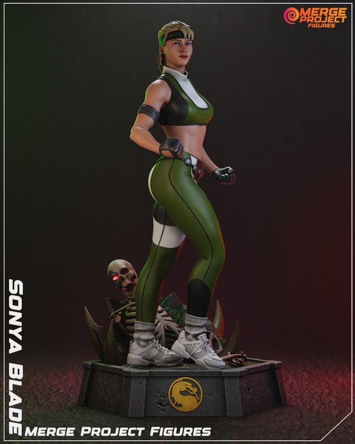 MPF 真人快打 索尼娅-P站图纸收藏馆