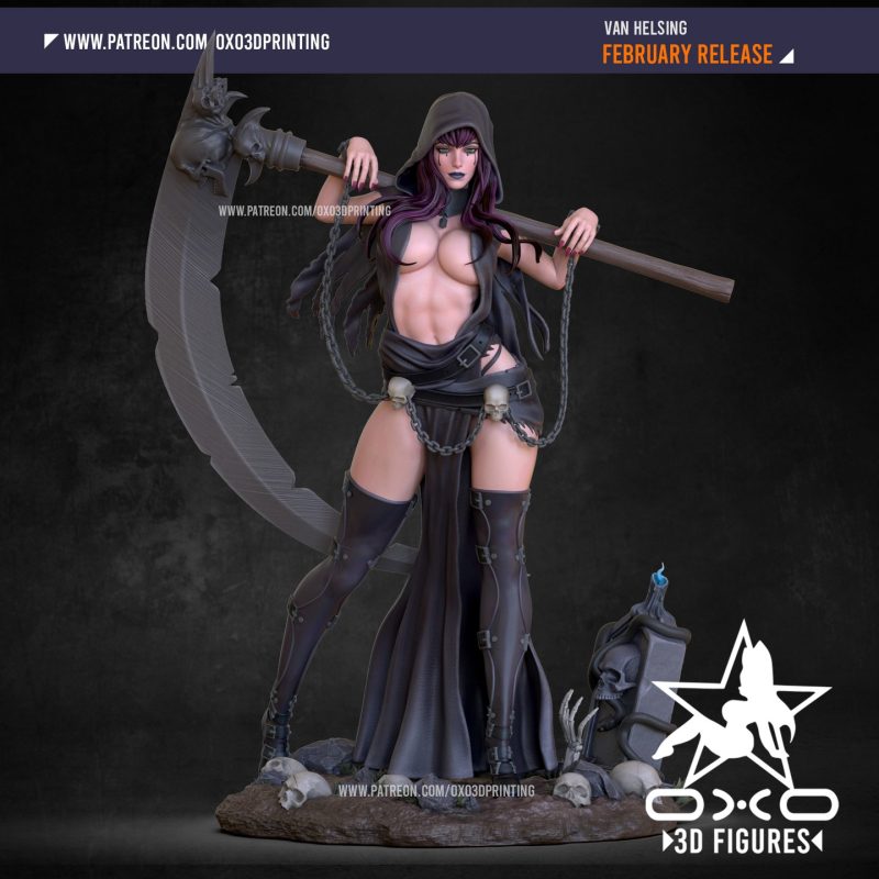 OXO3D 凡妮莎海辛-P站图纸收藏馆