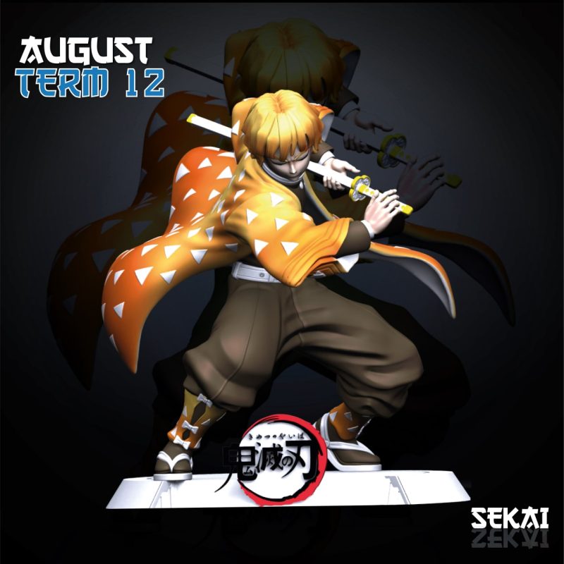 Sekai 鬼灭之刃 我妻善逸-P站图纸收藏馆