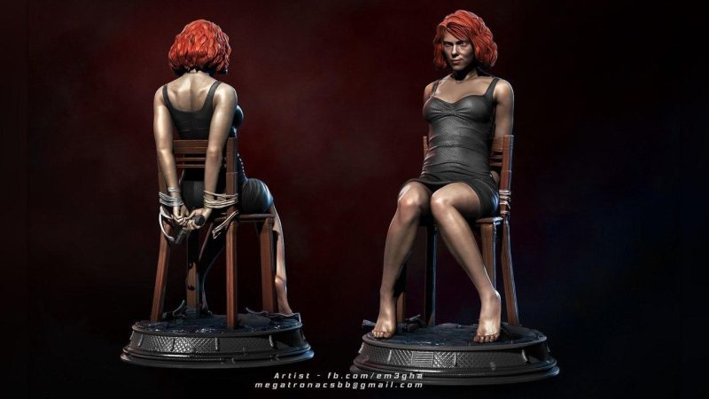 Vx-Labs 漫威 黑寡妇-P站图纸收藏馆