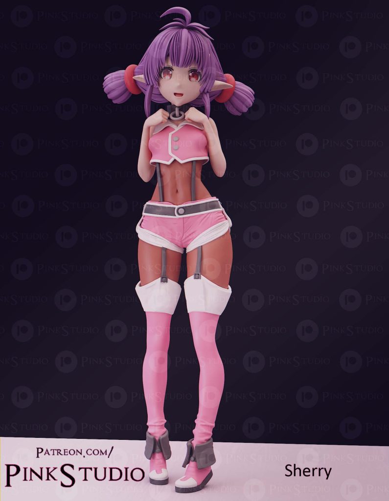 Pink Studio 异世界迷宫里的后宫生活 雪莉-P站图纸收藏馆