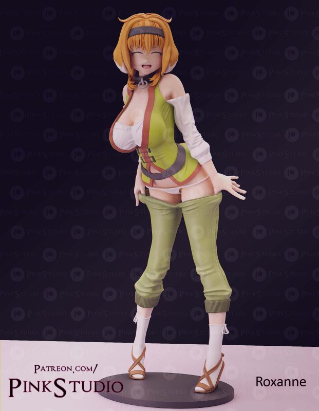 Pink Studio 异世界迷宫里的后宫生活 罗克珊-P站图纸收藏馆