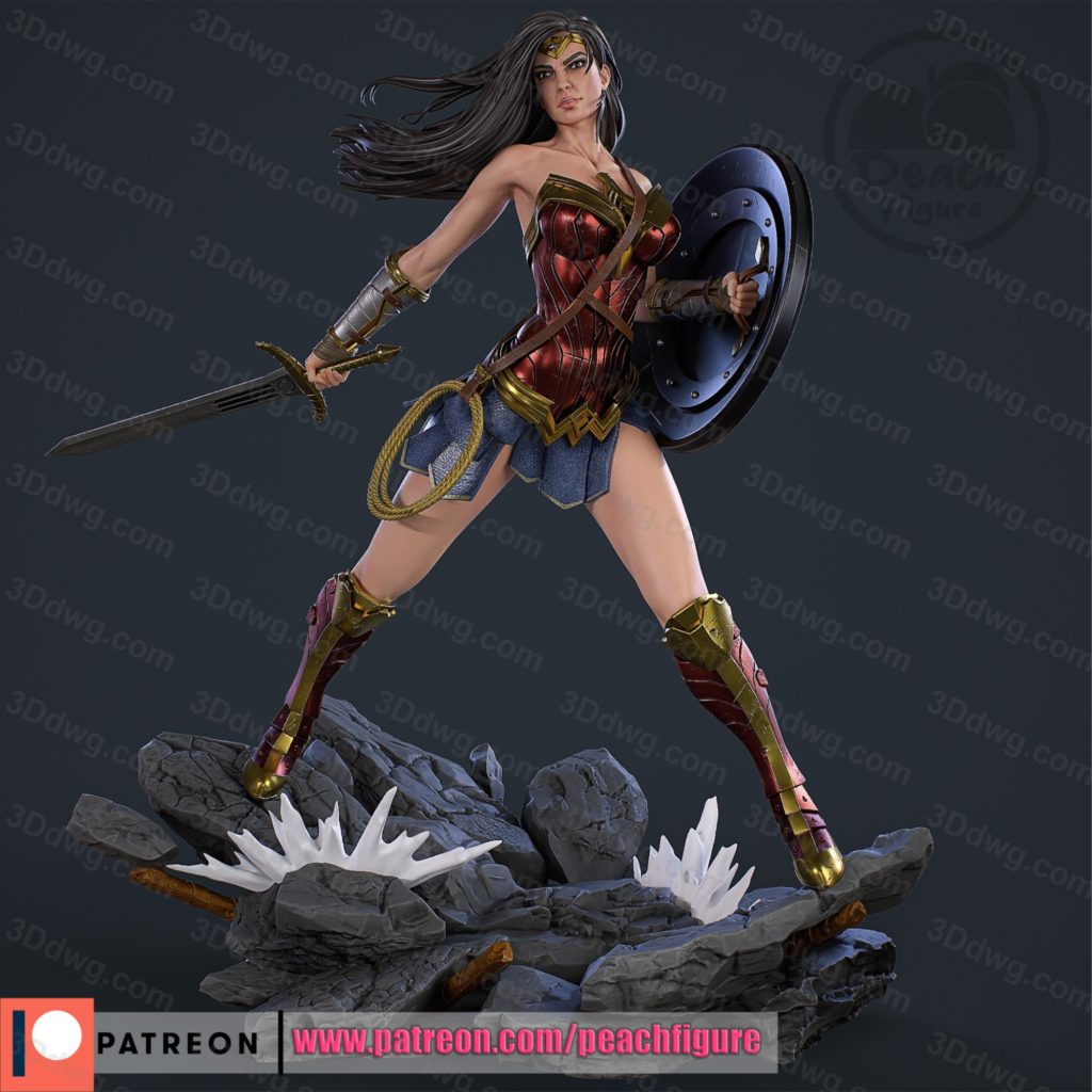 Peach Figure DC漫画 神奇女侠-P站图纸收藏馆