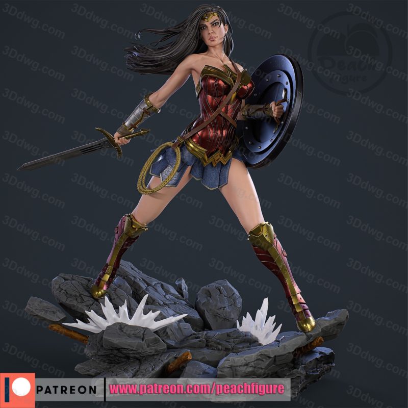 Peach Figure DC漫画 神奇女侠-P站图纸收藏馆