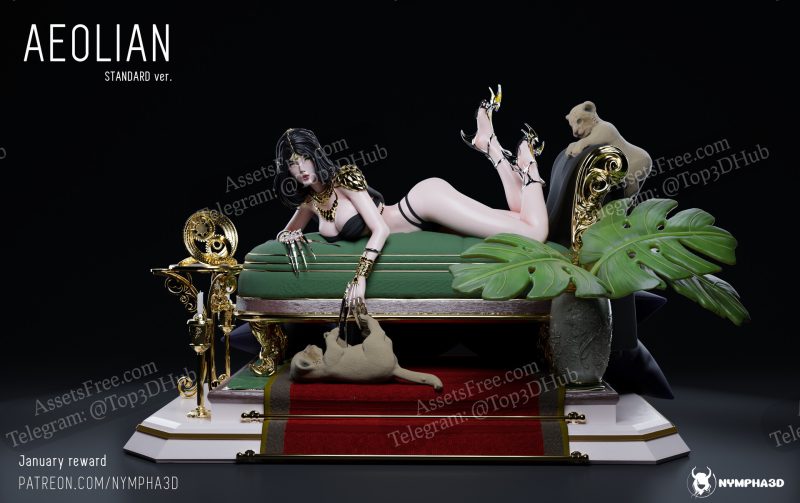 NYMPHA 3D 鬼刀 风玲-P站图纸收藏馆