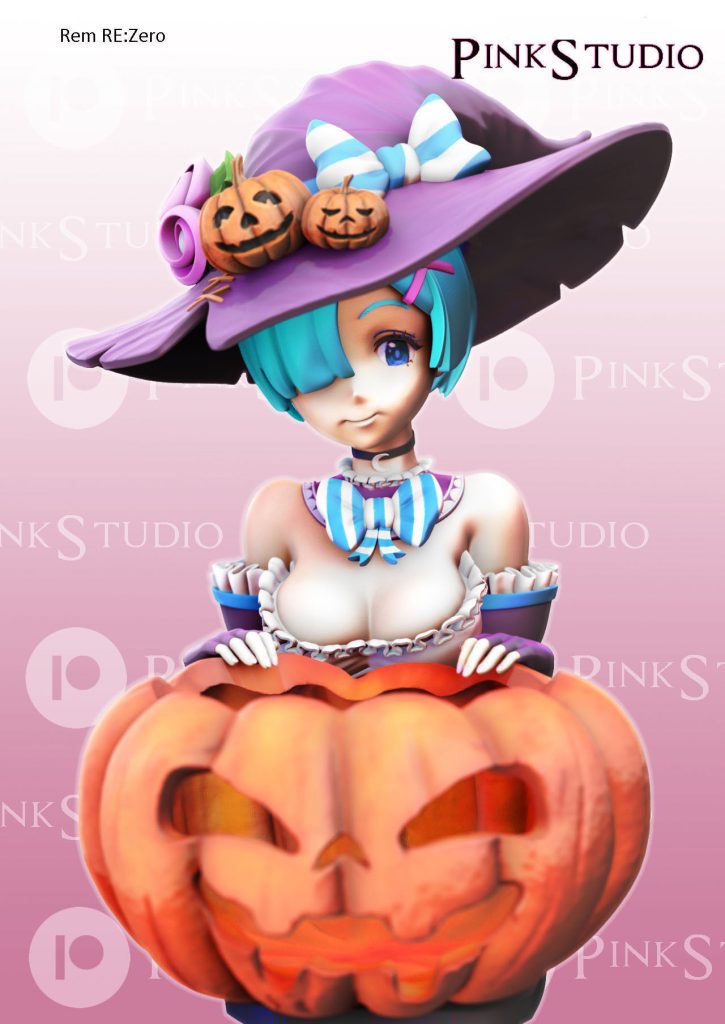 Pink Studio 从零开始的异世界生活 雷姆-P站图纸收藏馆